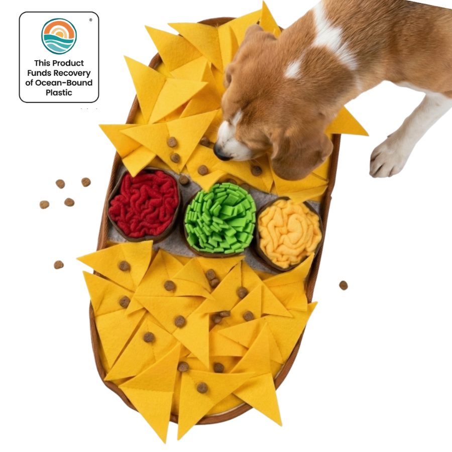 Cheesy Nachos™ By Luvmyfido | Slow Feeding Mat For Pets - Image 2