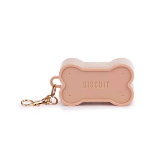 Biscuit Brown Dog Bag Dispenser